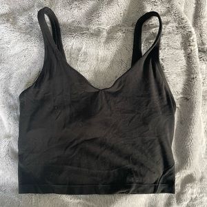 Black Lululemon Align Tank Top
